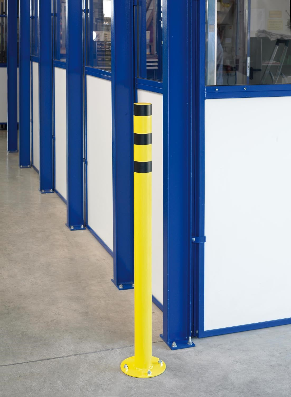 Rammschutz-Poller Ø 76 x 1200 mm