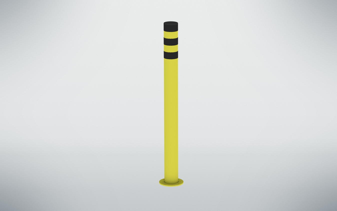 Rammschutz-Poller Ø 102 x 1200 mm