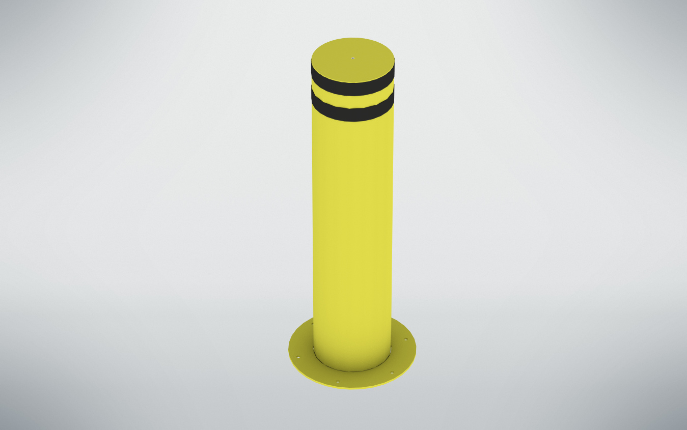 Rammschutz-Poller Ø 273 x 1200 mm